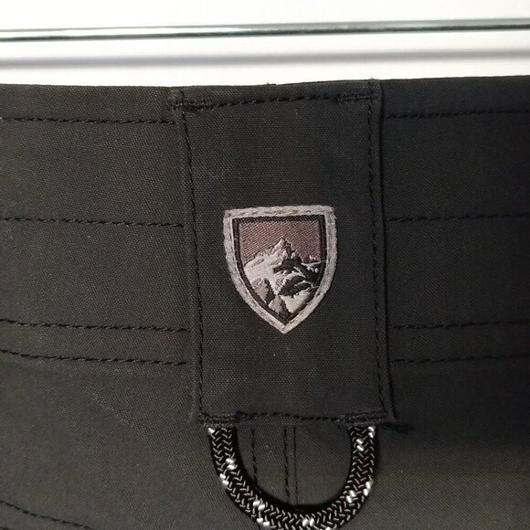 Kuhl Ramblr Hiking Shorts 8 ins Inseam 42 Waist Lightweight UPF 50 Black New NWT - Picture 3 of 5